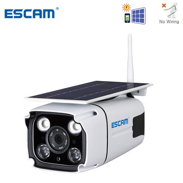 ESCAM QF260 WIFI HD 1080P 2.0MP Wireless IP67 Outdoor Solar Battery Power Low Power Consumption PIR Surveillance Security Camera