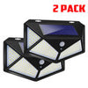 1/2/4Pcs ARILUX 180LED Outdoor Solar Powered Wall Lamps PIR Motion Sensor Garden Security Solar Lights Waterproof