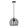 E27 O Shape Pendant Lampholder Industrial Iron Retro Ceiling Hanging Lamp Dining Room Restaurant