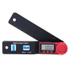 180mm 0-200° Multifunction LCD Display Digital Angle Finder Level Tool Angle Ruler Inclinometer Electron Goniometer Protractor Meter Measuring Tool