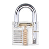 DANIU 24Pcs Lock Picks Training Tool Transparent Practice Padlock Set Locksmith Tool