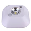 Mini Wireless PIR Motion Sensor Night Light Battery Powered Porch Cabinet Lamp