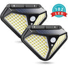 1/2/4PCs ARILUX 102 LED Solar Infrared Motion Sensor Wall Light Outdoor Garden Light Waterproof