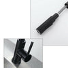 Matte Black Stainless Steel Kitchen Sink Faucets Mixer Smart Touch Sensor Pull Out Hot Cold Water Mixer Tap Crane